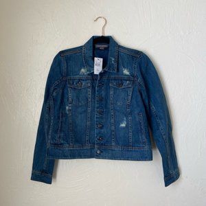 A Pea in Pod Denim Jean Jacket - Maternity NWT